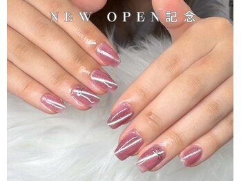 ハートネイルドットネイル
