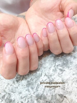 プライベート ネイルサロン マーマ(murmur)/スキニーフレンチ