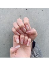 アンダーバーホワイトプラス 南海難波店(_WHITE+)/お花ネイル