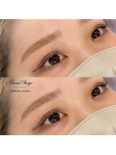 ビューステージ アイブロウサロン 広島/平行デザイン◎