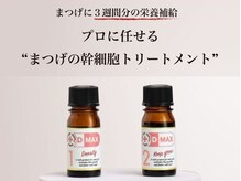 POINT7　1カ月に1回たったの5分★まつげに3週間分の栄養補給！プロに任せる「幹細胞トリートメントケア」