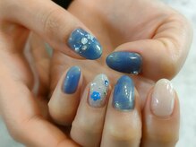 クリスタル(CRYSTAL)/シンプルネイル