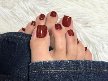 ヘアーアンドエステ ハラダ 滝ノ水店/フットネイル