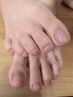 【フット】ワンカラー フットネイル(2色までお選びいただけます◎)