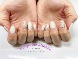 【自爪ネイル】チェックネイル