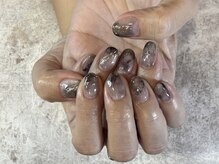 ガーデン ヘア&エステ&ネイル Garden/ブラック ニュアンス