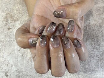 ガーデン ヘア&エステ&ネイル Garden/ブラック ニュアンス