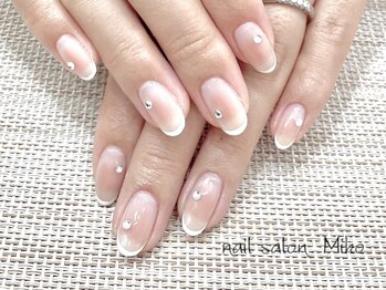 ミコ(Miko)の写真/【美爪オフィスネイル◎】ワンカラー 初回¥4,980／ジェルオフ代込み★大人可愛いカラーでテンションUP♪