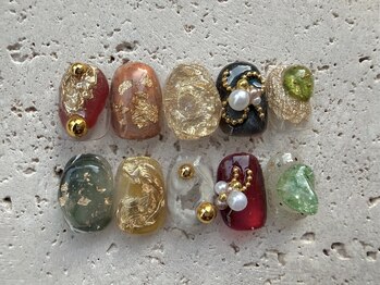 8(HACHI)/◇お正月ネイル◇[ニュアンス]