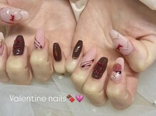 ネイルユー(nail.u)/バレンタインネイル