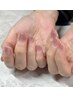 【HAND】お爪が短い方にも◎ラメグラデーション￥5,000