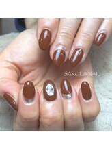 ネイルバイサクラ NAIL BY SAKULA/ミラーネイル