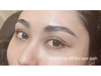 ココ バイボウ アイラッシュ 栗東(COCO by BEAU eye lash)/パリジャンブロウ×まつパ