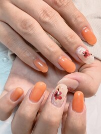 押し花ネイル7,700円