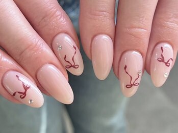 ルポ(repos)の写真/《個性的なニュアンスネイルが人気》経験豊富なスタッフがあなたの希望の手元を実現。最新のトレンド対応◎
