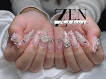 ゼン ネイル デザイン 池袋(ZEN NAIL DESIGN)/* 長 さだしやり放題×つけ放題