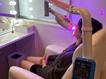 エクシアホワイトニング 熊本下通店/ホワイトニングの様子をご紹介☆