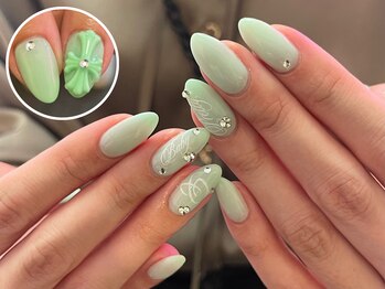 ベルネイル 池袋(Belle Nail)/ミントカラーネイル