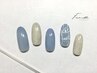 【新規】定額ネイルAコース￥4980/シンプル可愛い★オフィスnailにもおすすめ