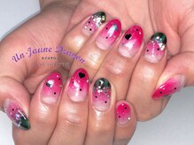 アン ジョーヌドラゴ/【自爪ネイル】スイカネイル