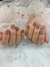 ブラン(Blanc)/オーロラミラーネイル