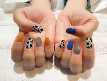 ネイルアルケー(Nail ARCHE)/牛柄×マグネット*初回7392円