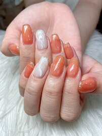 大理石ネイル