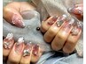 ［Hand 付け放題］チークマグネット×200円パーツまで付け放題　￥9500