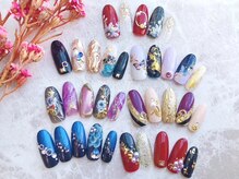 ラルネイル 大宮(Lull. nail)/#和柄#成人式#前撮り#お正月