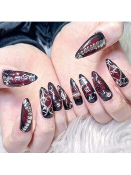 #アートネイル#持ち込みデザイン