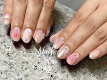 ハチミツ(832)の雰囲気（◎貝殻アート♪　《アート7～10本　7150円(パーツ＋660円)》）