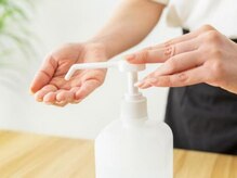 ヴィオール 名古屋栄店(VIOR)/衛生３　消毒液を各所に設置