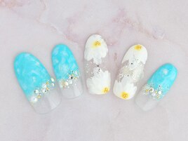 デザインフリー持ち込みネイル☆