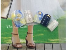 ネイルサロン アミティエ(Nail Salon Amitie)/タイダイビジューfootネイル