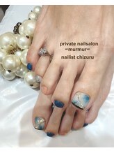 プライベート ネイルサロン マーマ(murmur)/大理石風ネイル