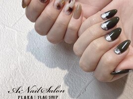 グリーン×ニュアンス