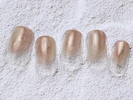 さりげなラメnail¥6200
