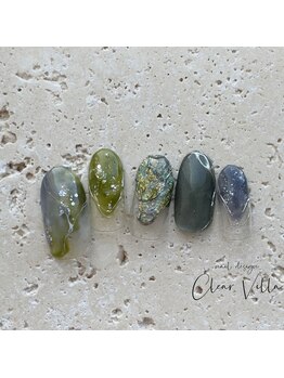 ネイルサロンクリアヴィラ(nail salon clear villa)/Design nuance¥9990