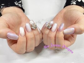 【自爪ネイル】マグネットネイル
