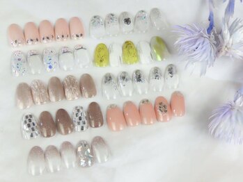 ラジュルネ(nail&eyelash La journee)/定額90分→ガラスNAiL