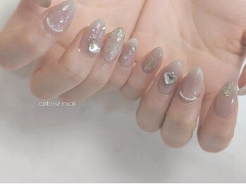 アーブルネイル(arbre nail)/●グレージュcheek