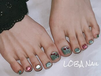 ローバ(LOBA)/フット さくらんぼネイル