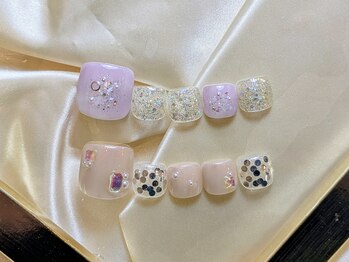 【フットネイル】定額デザイン