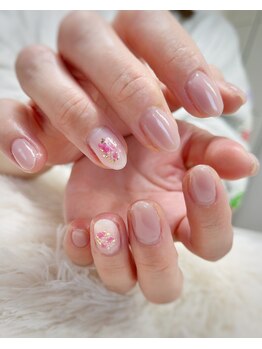ネイルリラ(Nail-Lilas)の写真/オフィスも日常も◎！大人女子が好む、上品シンプルネイルで指先を彩ります♪