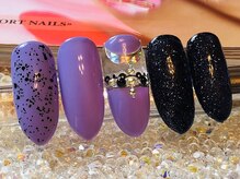 ビューティーエステ ケイトアンドハニー(Beauty Esthe Kate&Honey)/デザインネイルアート4本¥9000