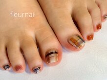 フラワーネイル 小山店(Fleur nail)/チェックネイル
