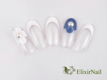 エリクサーネイル 五反田(Elixir Nail)/定額a シンプル/クーポン使用