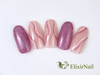 エリクサーネイル 池袋(Elixir Nail)/定額a シンプル/クーポン使用