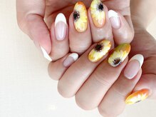 ティンク(Tink)/夏ネイル　ひまわり