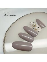 マカナ(Makana)/ドットぷっくりFlower